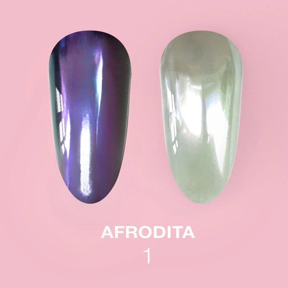 LUNAMOON A set of Afrodita nail rubs, 6 pieces