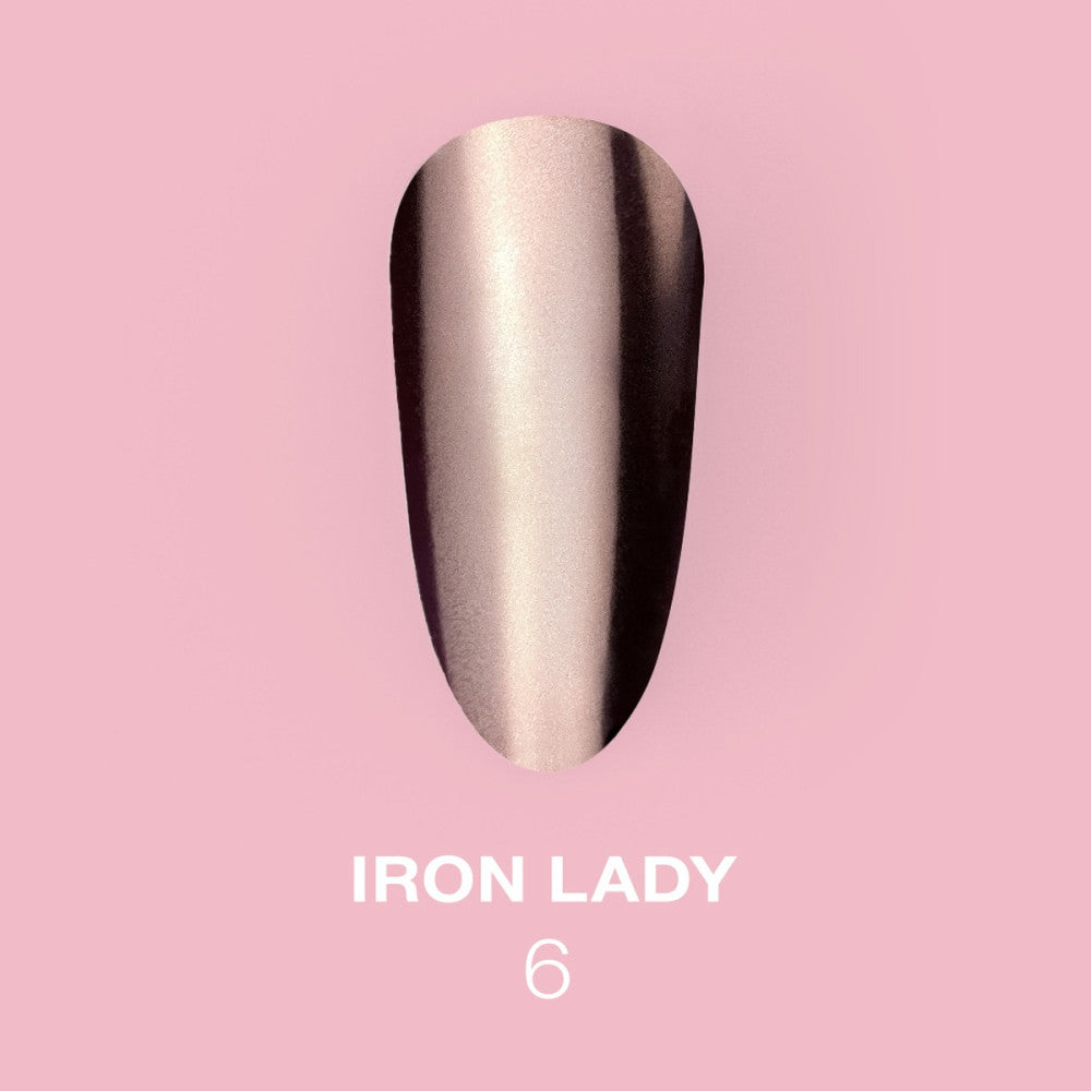 LUNAMOON Iron Lady Nail Polish Set, 6 Pieces