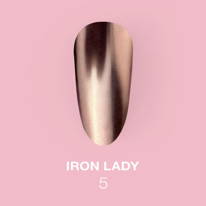 LUNAMOON Iron Lady Nail Polish Set, 6 Pieces