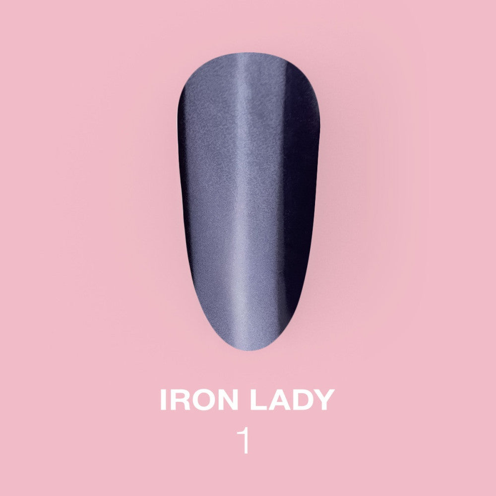 LUNAMOON Iron Lady Nail Polish Set, 6 Pieces