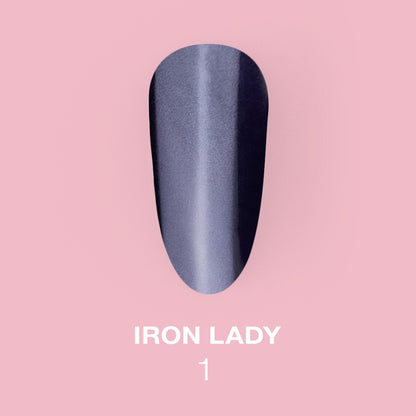 LUNAMOON Iron Lady Nail Polish Set, 6 Pieces