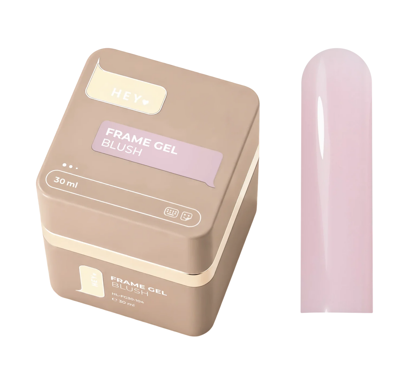 HEYLOVE Frame Gel «Blush» with pump, 30 ml