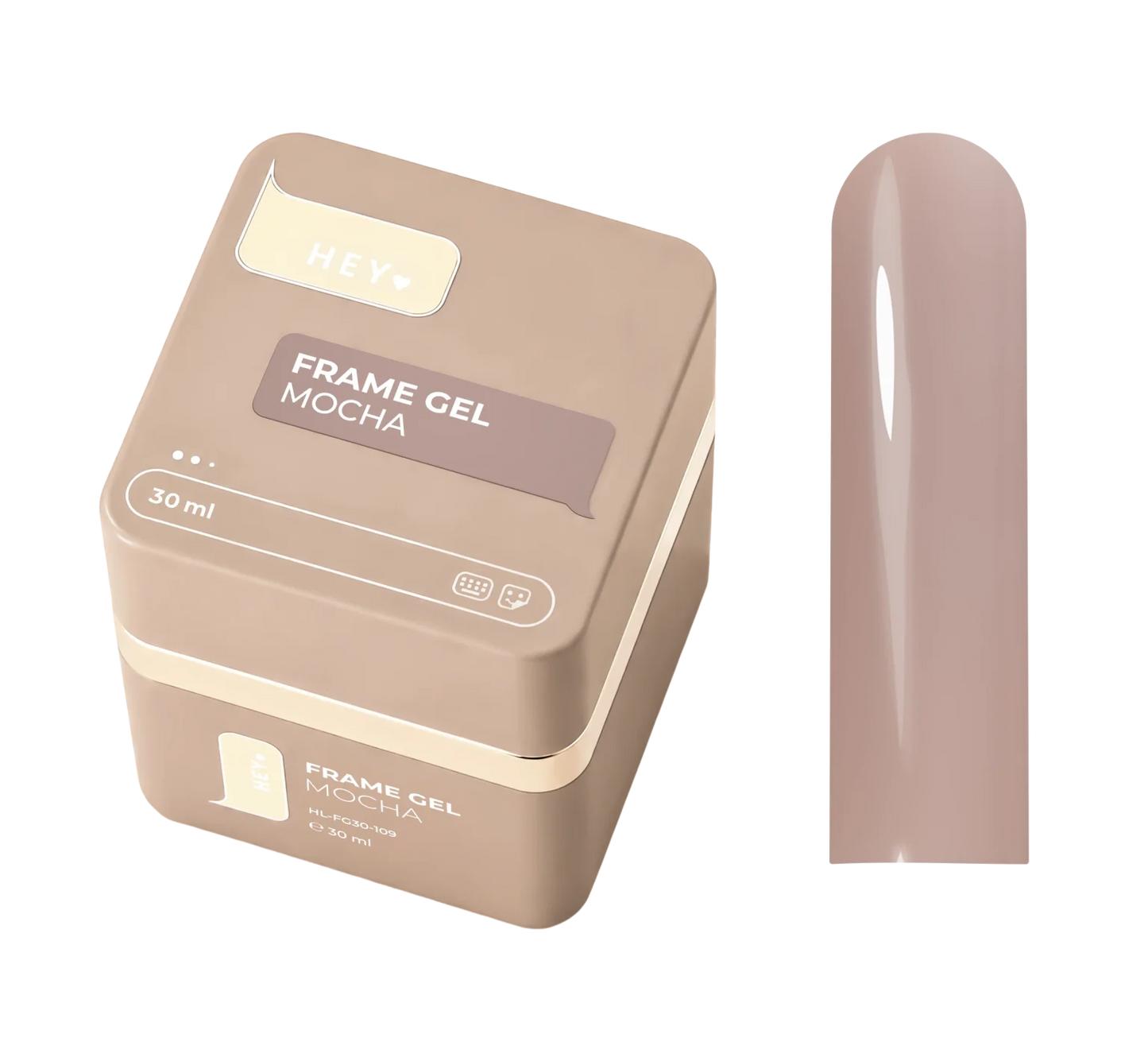 HEYLOVE Frame Gel «Mocha» with pump, 30 ml