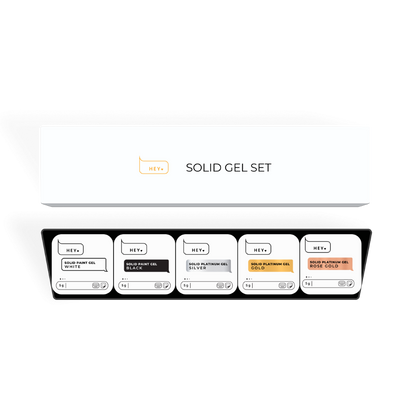 HEYLOVE Solid paint gel set 5pcs