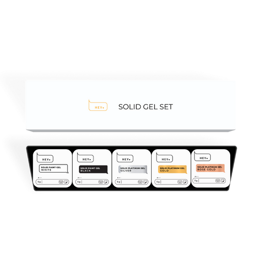 HEYLOVE Solid paint gel set 5pcs