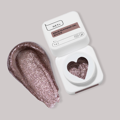 HEYLOVE Solid Platinum Gel Nail Polish Set 5 pcs x 5 g