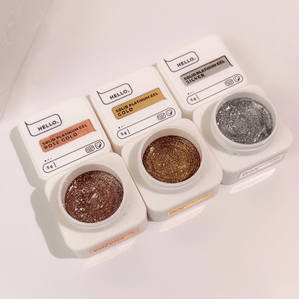 HEYLOVE Solid Platinum Gel Gold 5 g