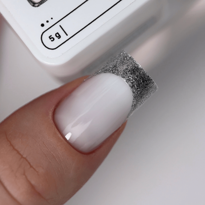 Gel nail polish liquid foil HEYLOVE Solid Platinum Gel Silver 5 g