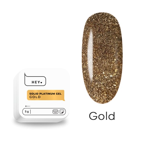 HEYLOVE Solid Platinum Gel Gold 5 g