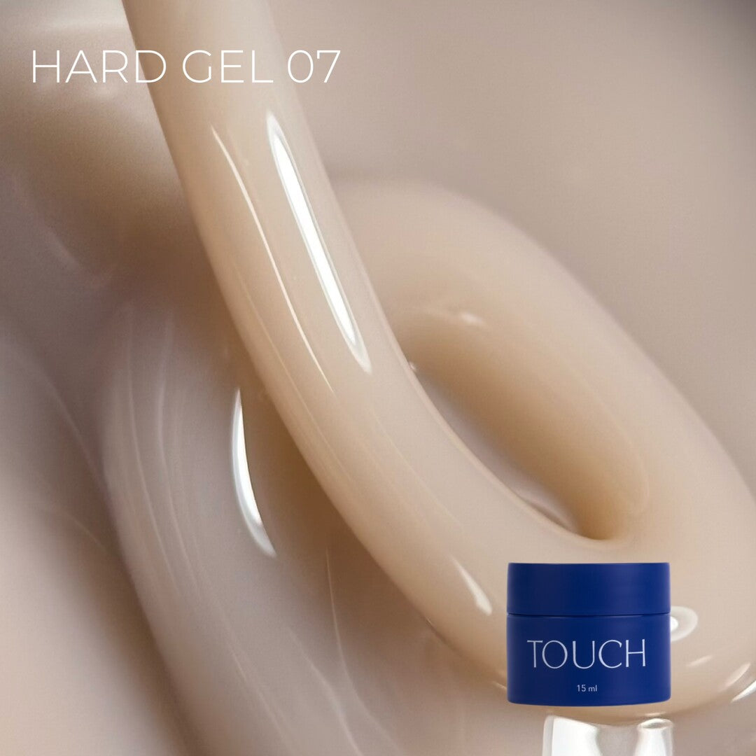 Touch Hard gel, 15 ml, 07
