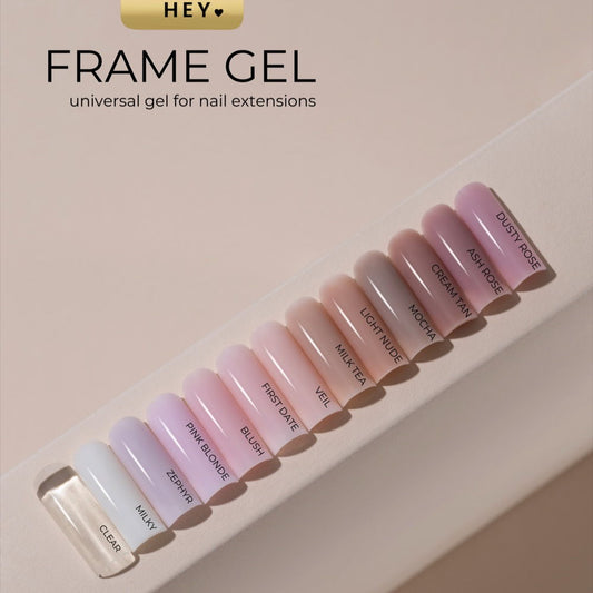 HEYLOVE Frame Builder Gel – Light Nude 30ml
