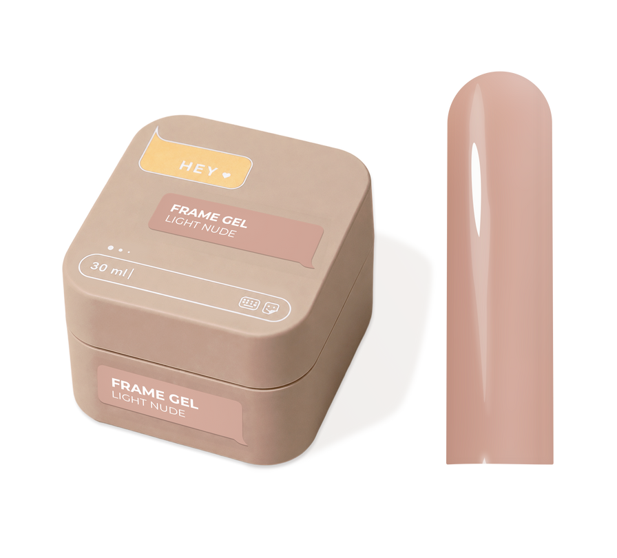 HEYLOVE Frame Builder Gel – Light Nude 30ml