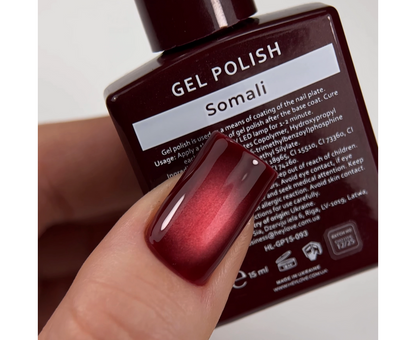 HEYLOVE Gel Polish Cat Eye Somali, 15 ml