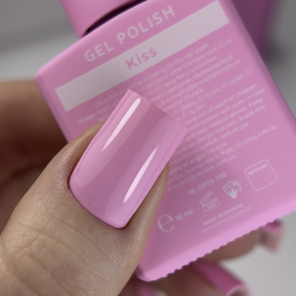 Heylove Gel polish, Kiss 15ml