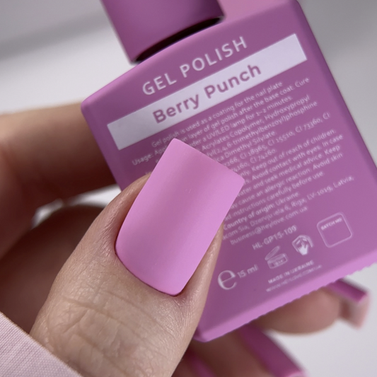 Heylove Gel polish Berry Punch, 15ml