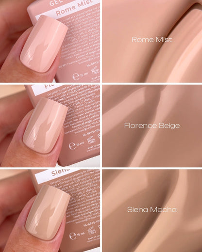 HEYLOVE Gel Polish Milan Taupe, 15 ml