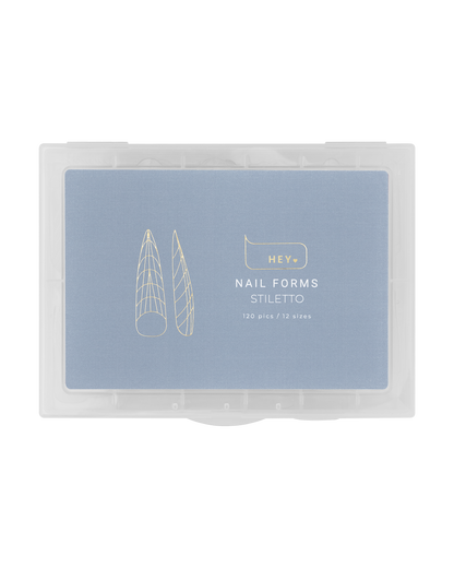 Heylove Nails Forms STILETTO, 120pcs