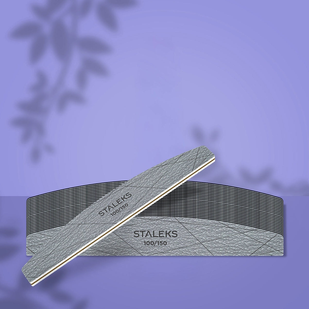 STALEKS Smart 40 100/150 grit, Crescent mineral nail file, (25 pcs)