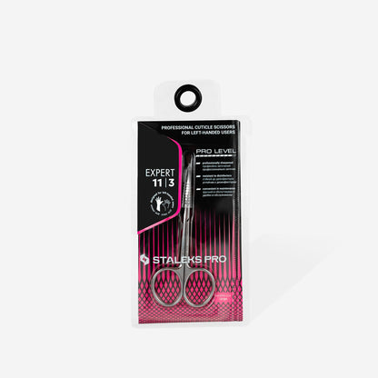 STALEKS EXPERT 11/3 TYPE 3 Professional cuticle scissors for left-handed users