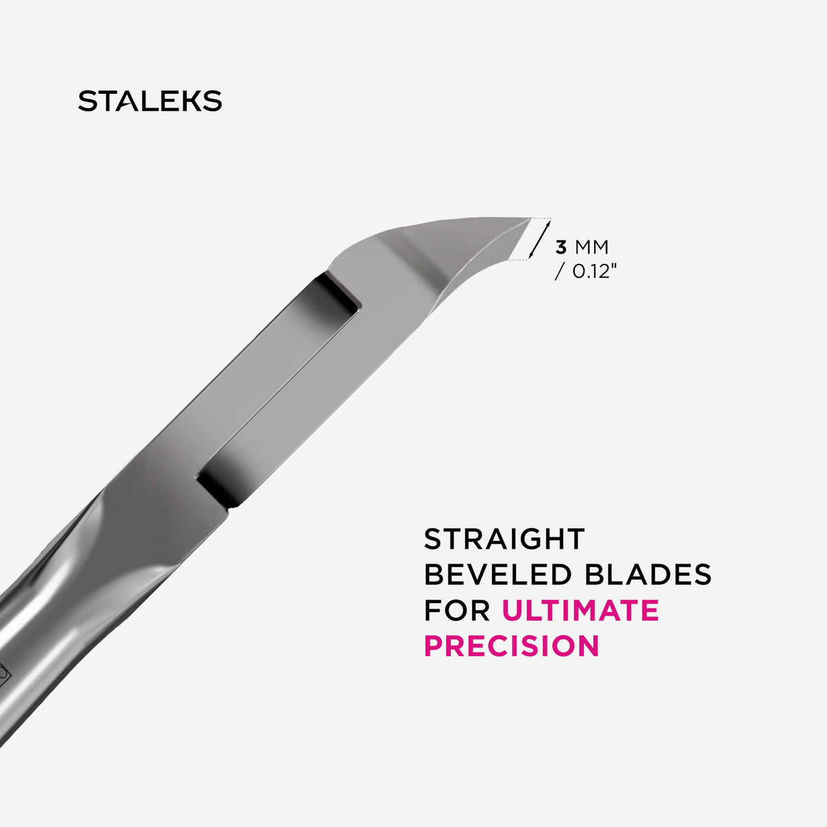 STALEKS EXPERT 92/3 Mini Professional cuticle nippers, 3 mm