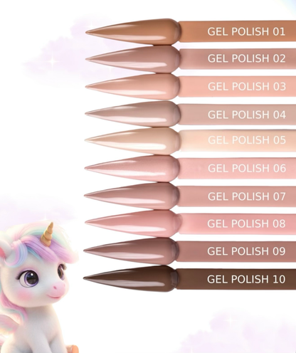 Baby Moon Gel Polish No. 007 Powder Nude 8 ml