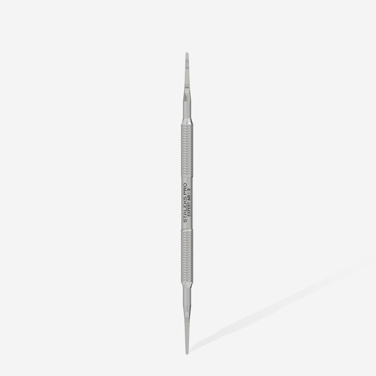 STALEKS EXPERT 60 TYPE 3 Straight nail file and file with a bent end