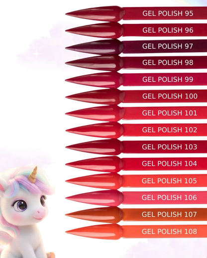 Baby Moon Gel Polish No. 096 Cardinal Red 8 ml