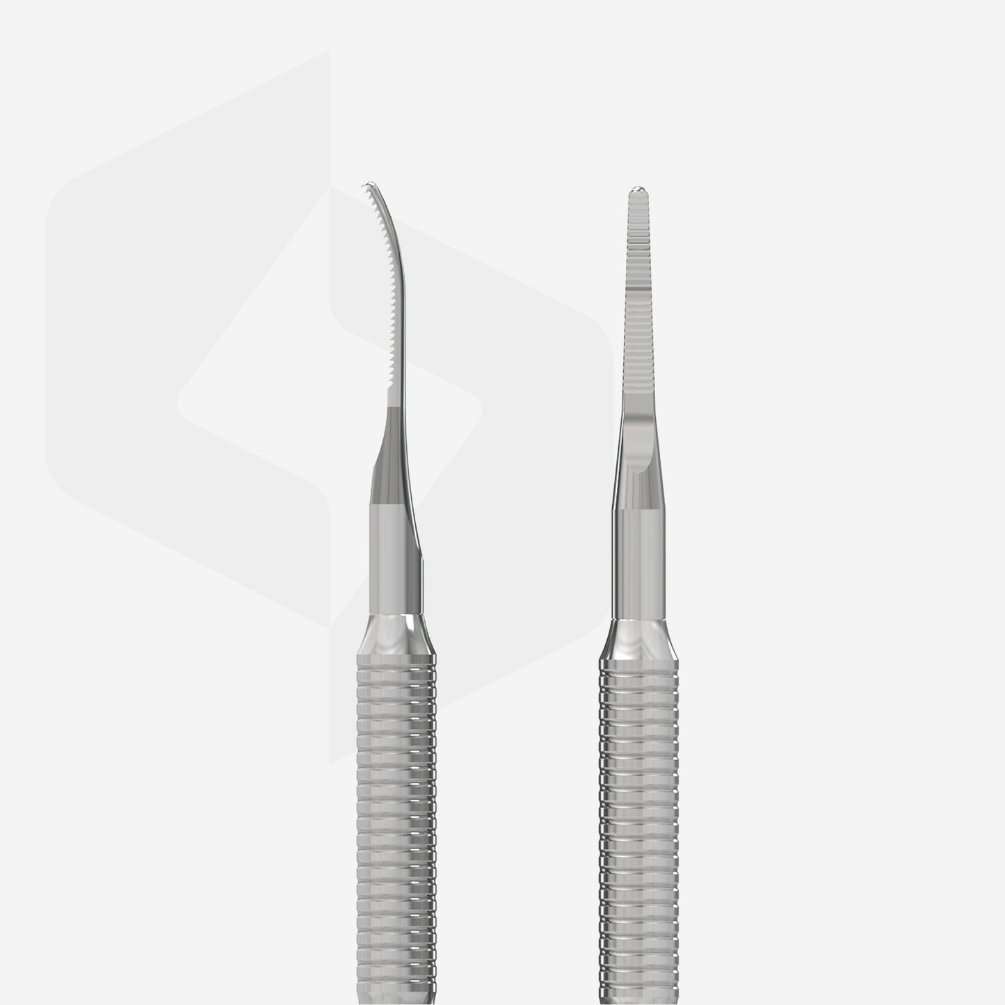 STALEKS EXPERT 60 TYPE 3 Straight nail file and file with a bent end