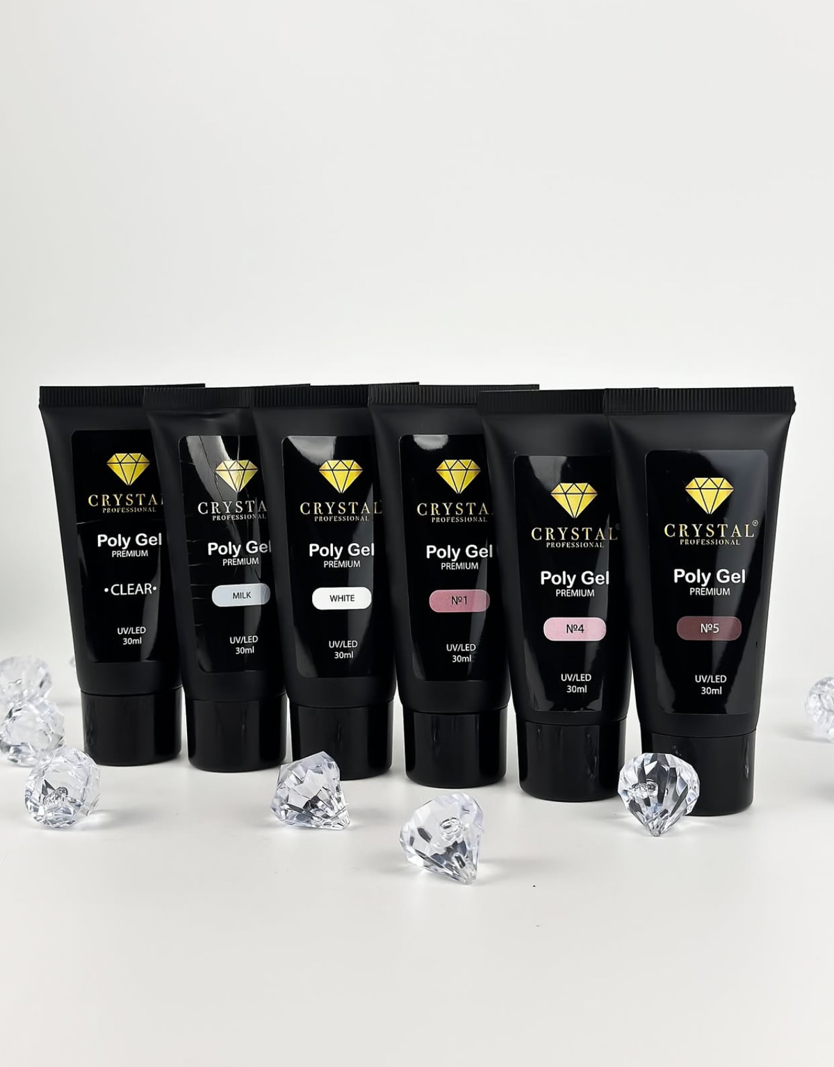 Crystal Professional Poly Gel №1, 30ml