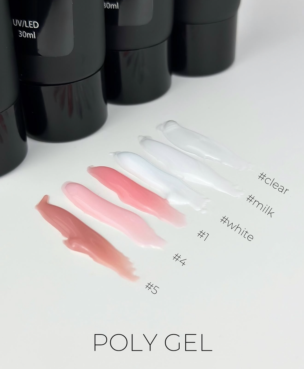Crystal Professional Poly Gel №1, 30ml
