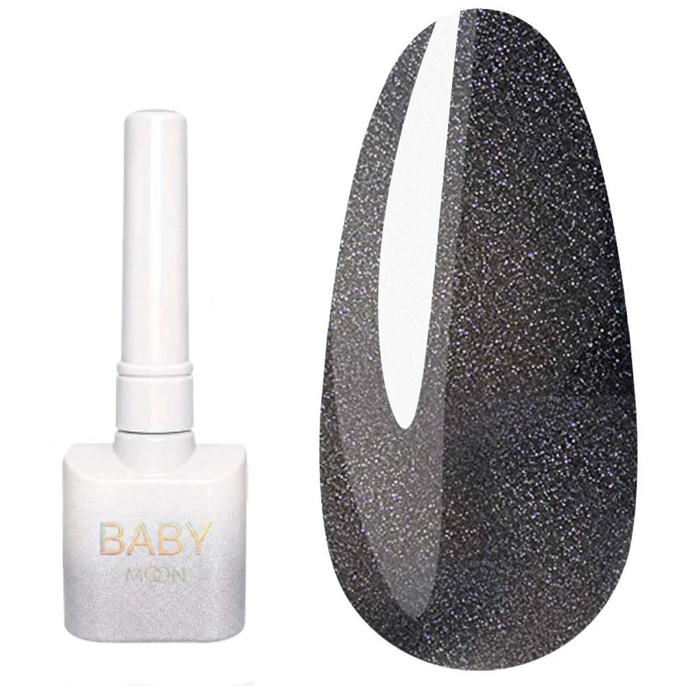 Baby Moon Gel Polish No. 121 Black Galaxy 8 ml