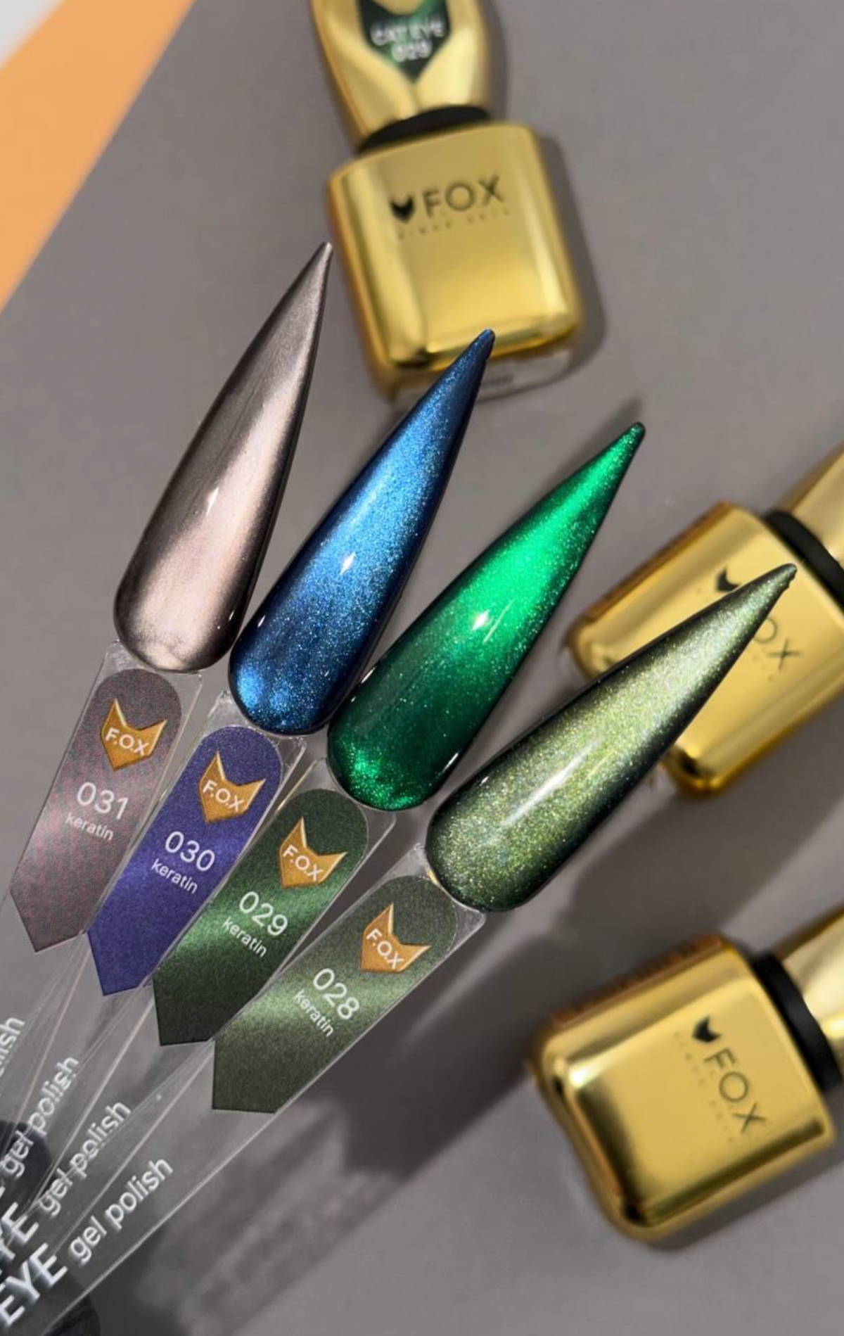 Gel Polish Cat Eye F.O.X 018 - 9 ml