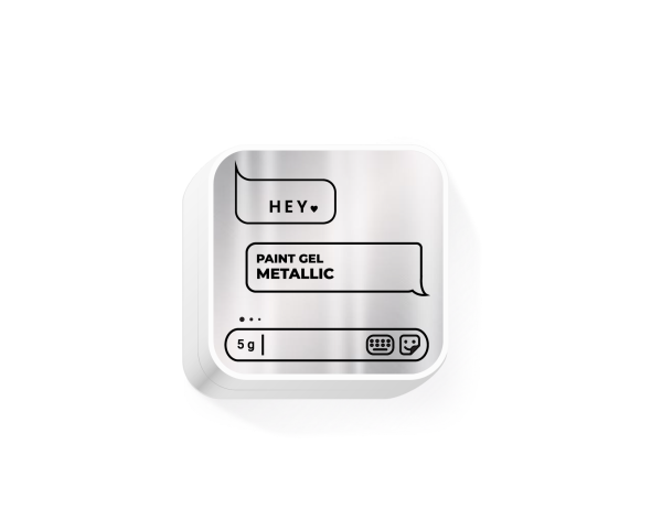 HEYLOVE Gel paint Metallic 5 ml