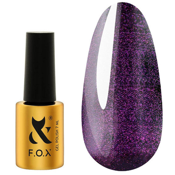 Gel polish FOX Cat Eye 012 violet 7 ml