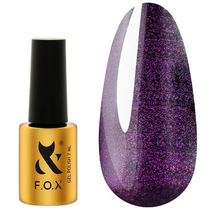 Gel polish FOX Cat Eye 012 violet 7 ml
