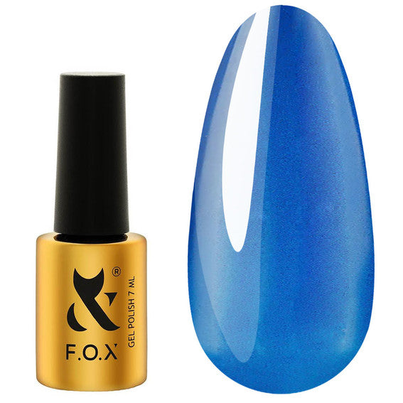 Gel polish FOX Cat Eye 014 blue 7 ml