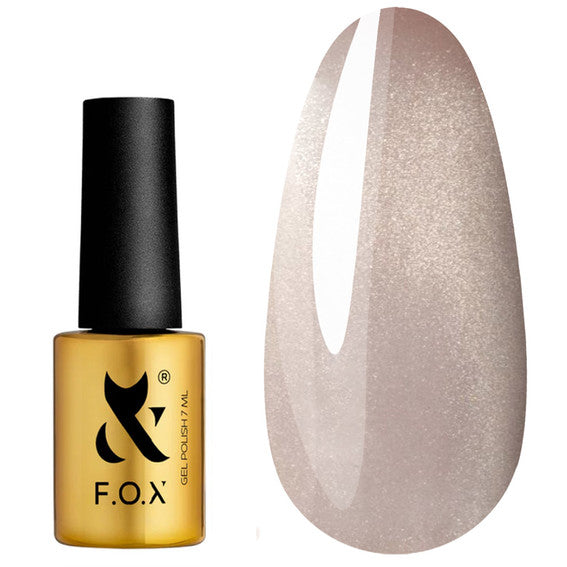Gel polish F.O.X Cat Eye 004 pink-pearlescent 7 ml