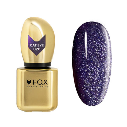 Gel Polish Cat Eye F.O.X 026 - 9 ml