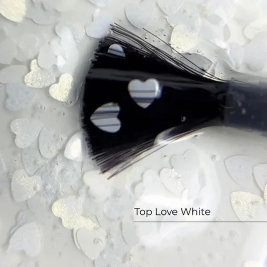 Crystal Professional Top Love White , 12ml