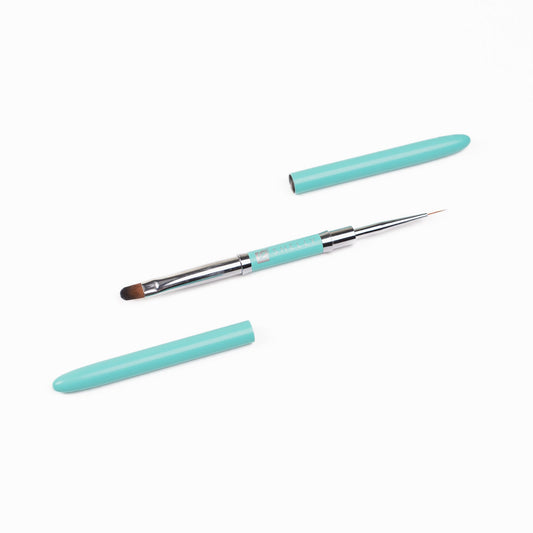 Shelly Double-Ended Manicure Brush