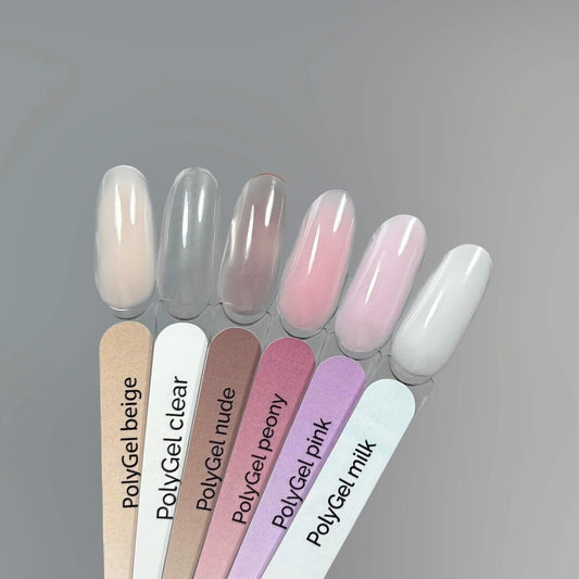 Touch Polygel, 30 ml, Peony
