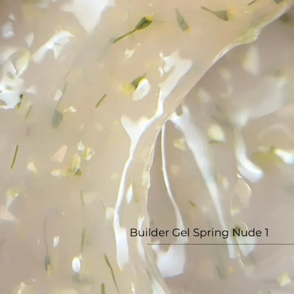 Builder Gel Spring Nude №1 30ml Crystal Professional HEMA & TPO Free