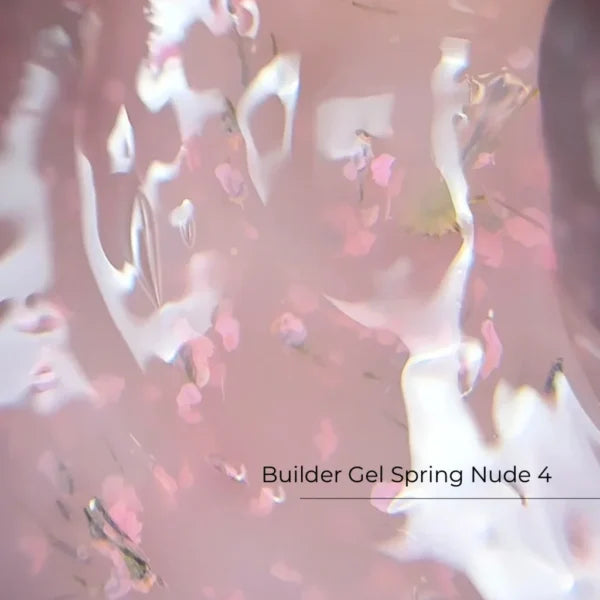 Builder Gel Spring Nude №4 30ml Crystal Professional HEMA & TPO Free
