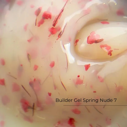 Builder Gel Spring Nude №7 30ml Crystal Professional HEMA & TPO Free