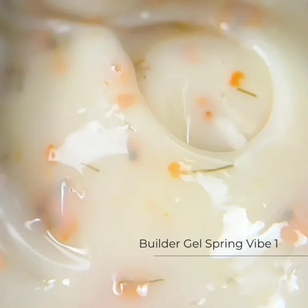 Builder Gel Spring Vibe №1 30ml Crystal Professional HEMA & TPO Free