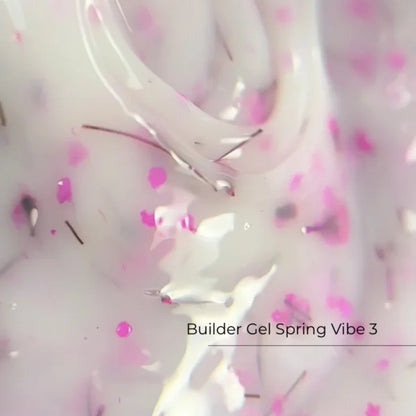 Builder Gel Spring Vibe №3 30ml Crystal Professional HEMA & TPO Free