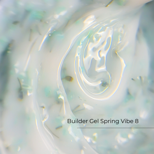 Builder Gel Spring Vibe №8 30ml Crystal Professional HEMA & TPO Free