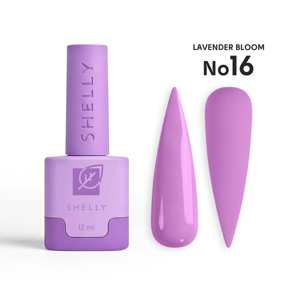 SHELLY. Gel Polish #16, Lavender Bloom, 12 ml