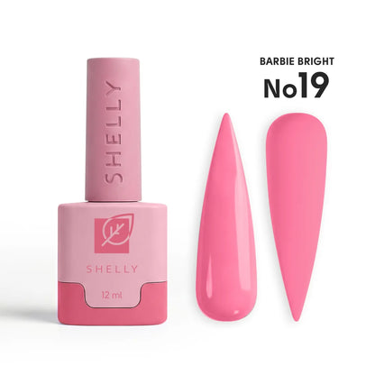 SHELLY. Gel Polish #19, Barbie Bright, 12 ml