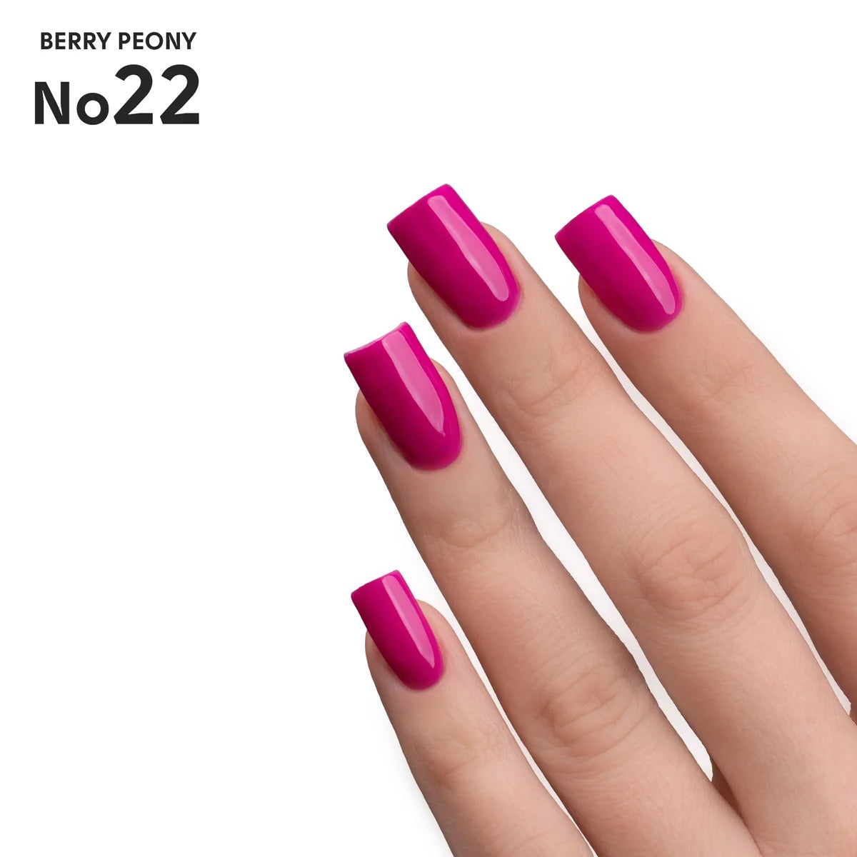 SHELLY. Gel Polish #22, Berry Peony, 12 ml.